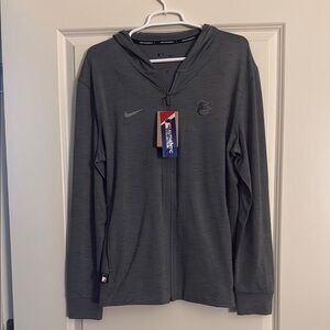 Baltimore Orioles Nike Gray Full-Zip Hoodie